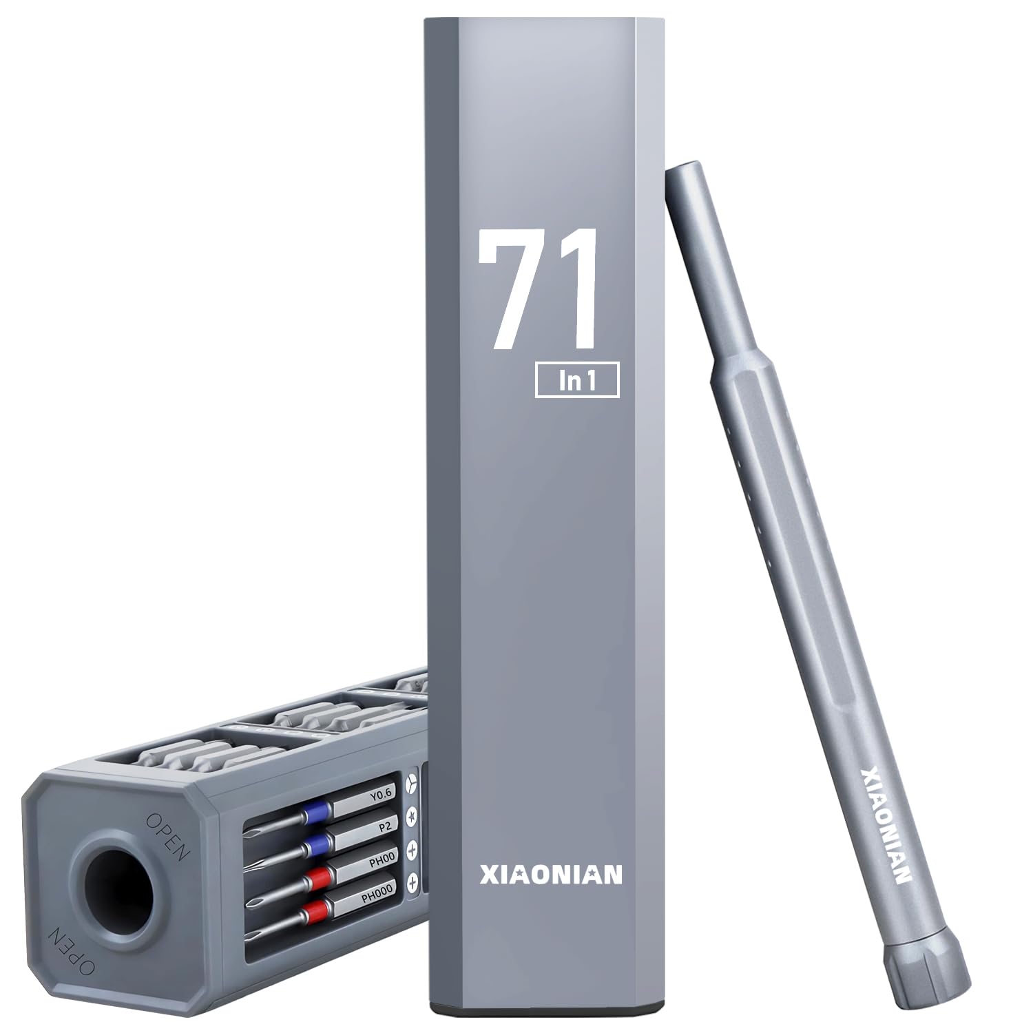 精密ドライバー Amazon | XIAONIAN 小型精密ドライバーセット 71イン1 小型マルチ